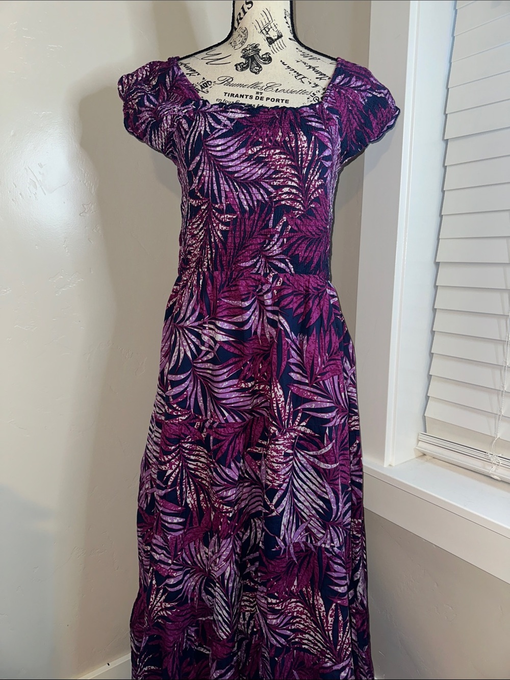 Soft Surroundings Printed Maxi Dress